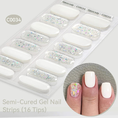 LuxeCure Semi-Cured Gel Nail Wraps
