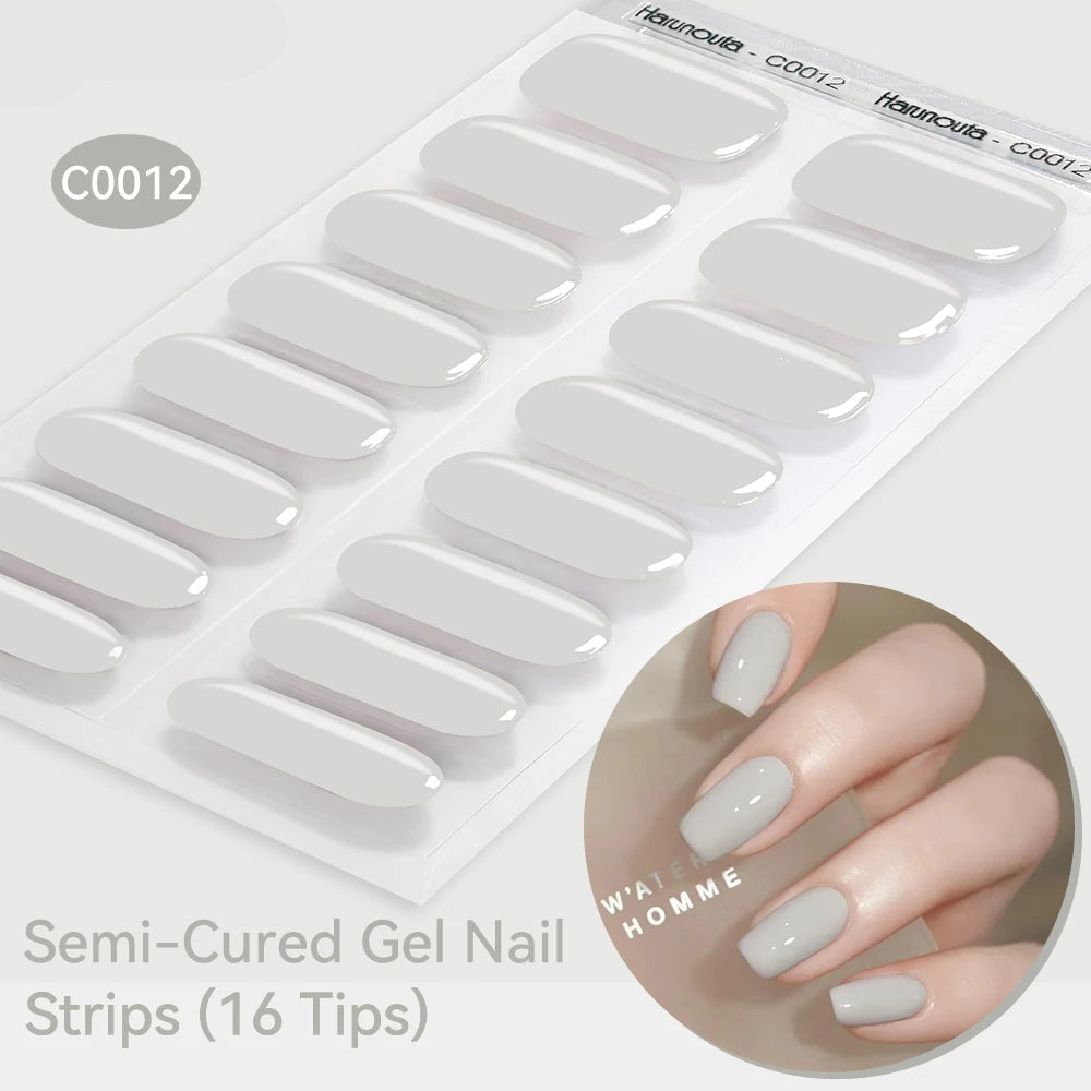 LuxeCure Semi-Cured Gel Nail Wraps
