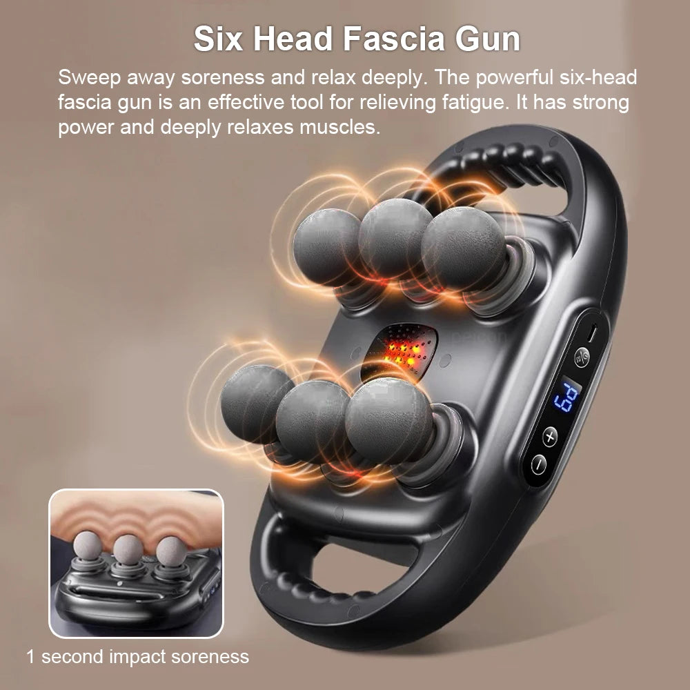 PowerPulse Pro 6-Head Fascia Massager