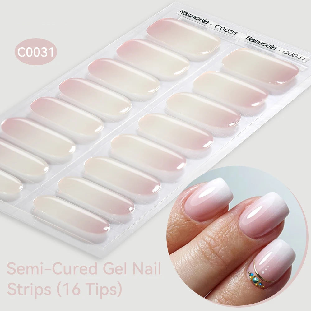 LuxeCure Semi-Cured Gel Nail Wraps