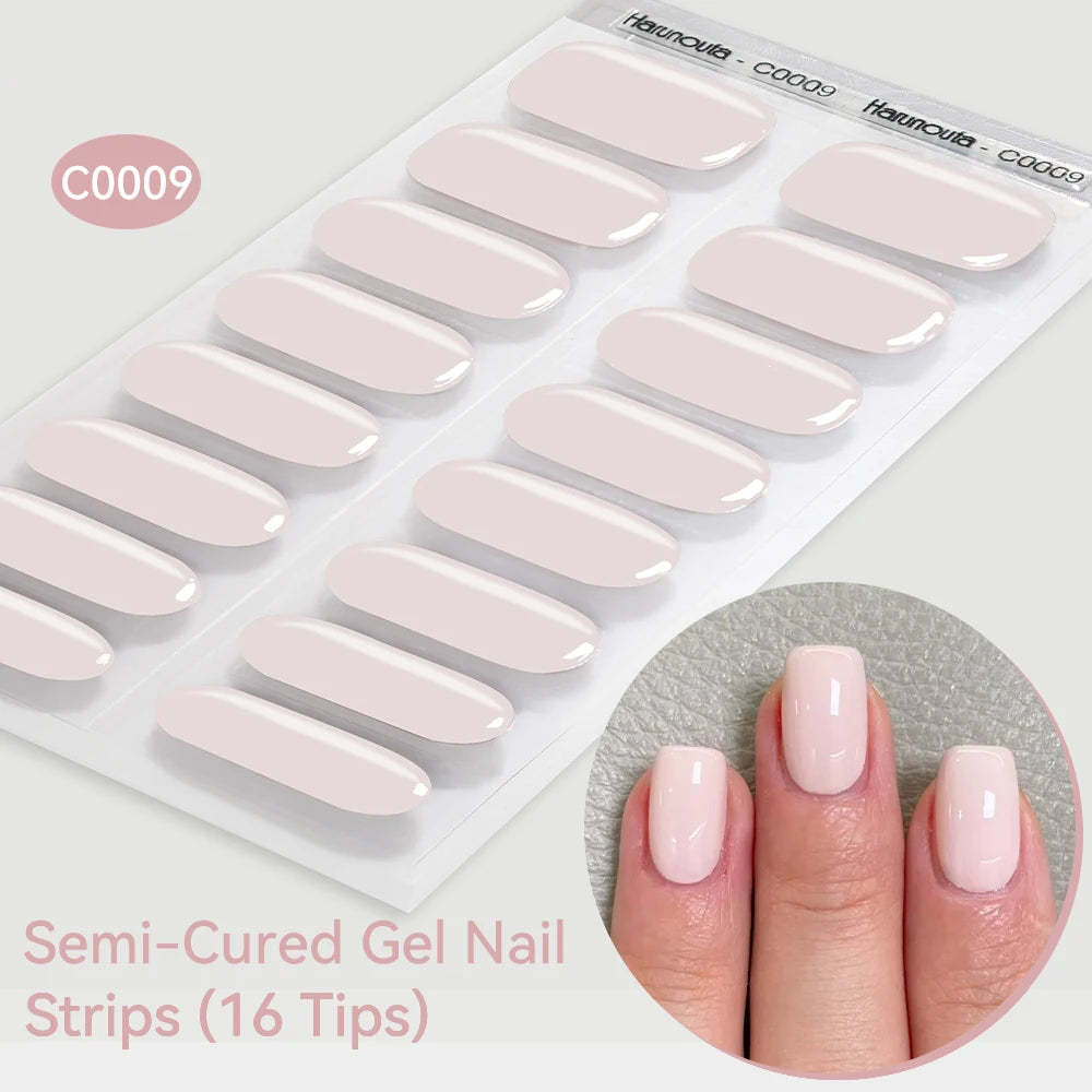 LuxeCure Semi-Cured Gel Nail Wraps
