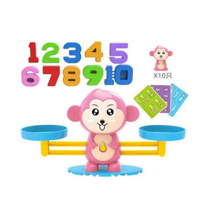 Montessori Math Toy Monkey Balance