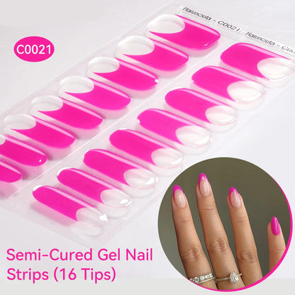 LuxeCure Semi-Cured Gel Nail Wraps