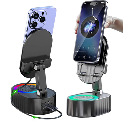 EchoCharge 360: Wireless Speaker, Charger & Phone Stand