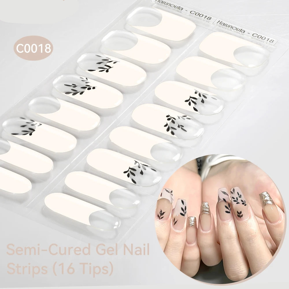 LuxeCure Semi-Cured Gel Nail Wraps