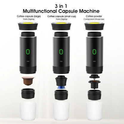 BrewGo 3-in-1 Portable Espresso Maker