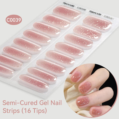 LuxeCure Semi-Cured Gel Nail Wraps