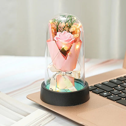 Eternity Bloom Flower Bouquet with LED lights