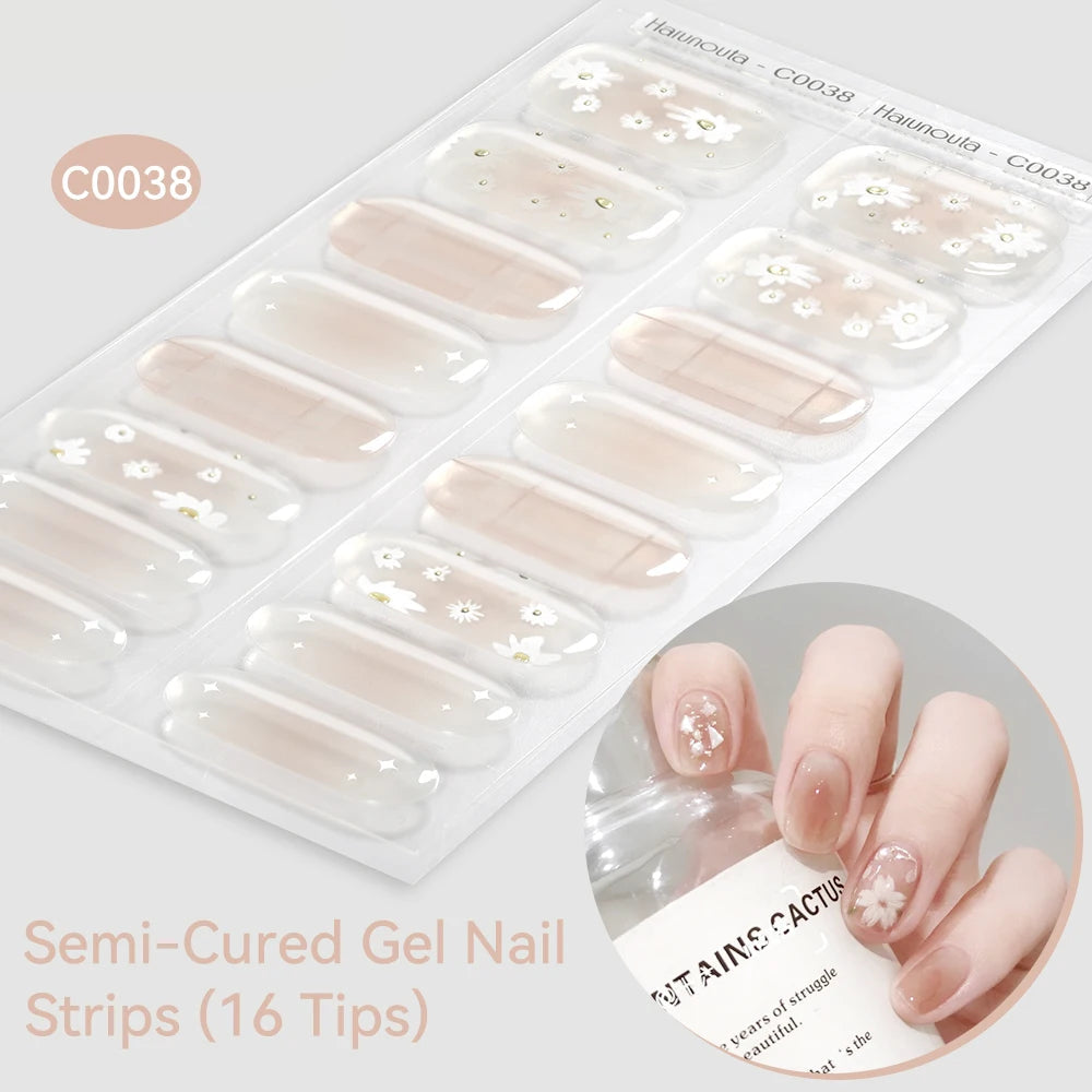 LuxeCure Semi-Cured Gel Nail Wraps