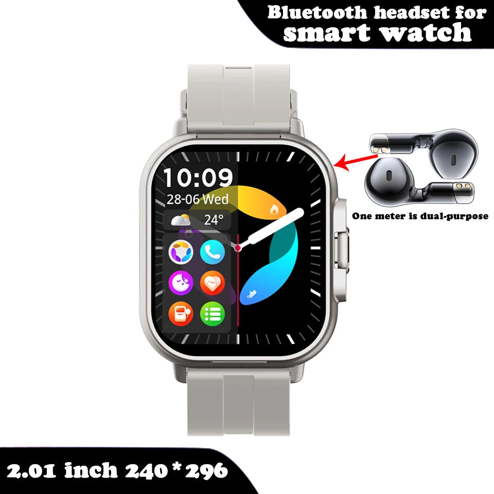 SyncWear Pro – The Ultimate 2-in-1 Smartwatch & Wireless Earbuds Combo