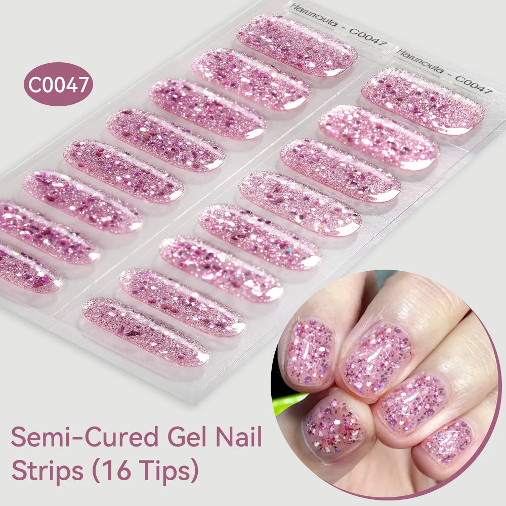 LuxeCure Semi-Cured Gel Nail Wraps