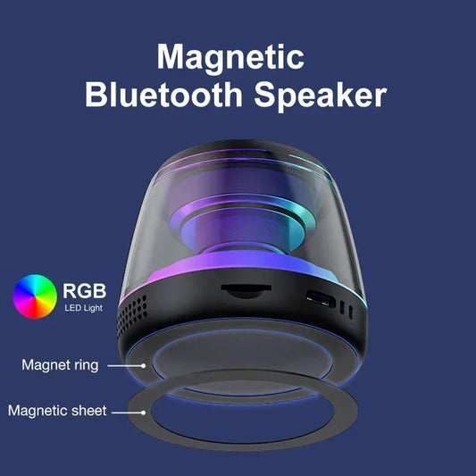 SoundGrip 360: Magnetic Bluetooth Speaker