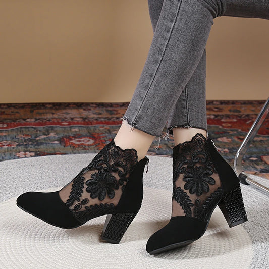 Chloe LuxeMesh Platform Sandals