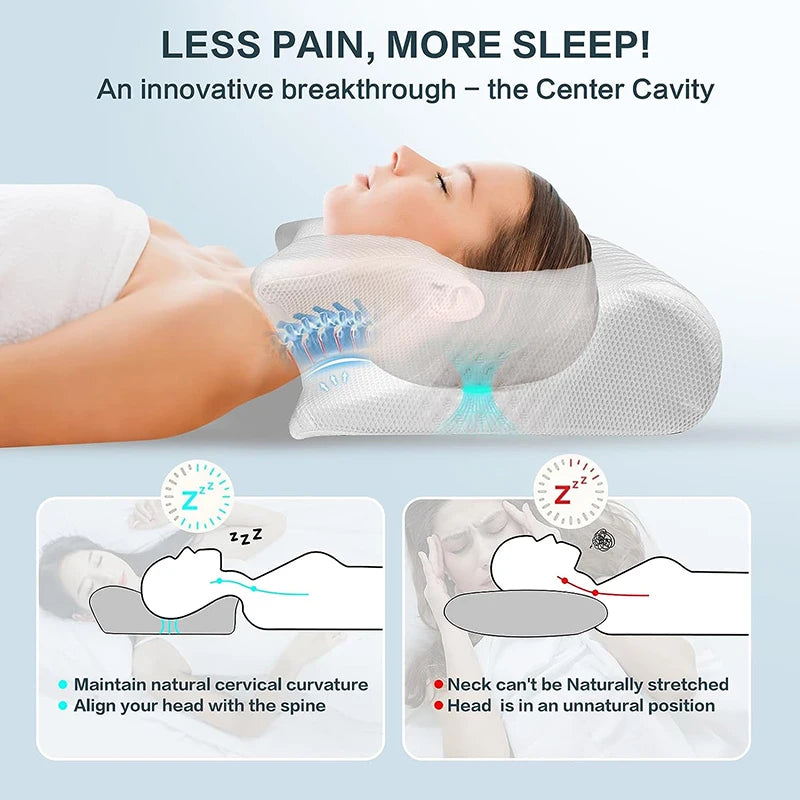 SleepRenew Memory Foam Pillow