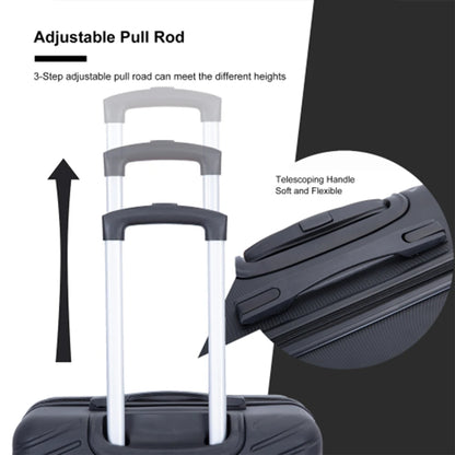 GlideMax 4-Piece Travel Luggage Set