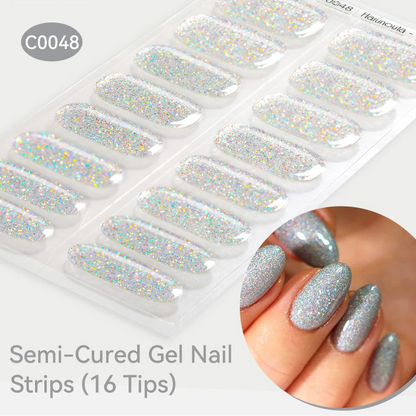 LuxeCure Semi-Cured Gel Nail Wraps