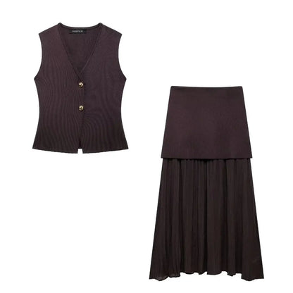 Zoe V-Neck Set