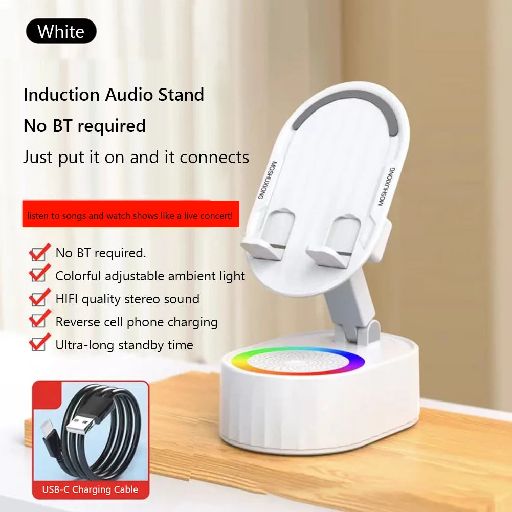 EchoCharge 360: Wireless Speaker, Charger & Phone Stand