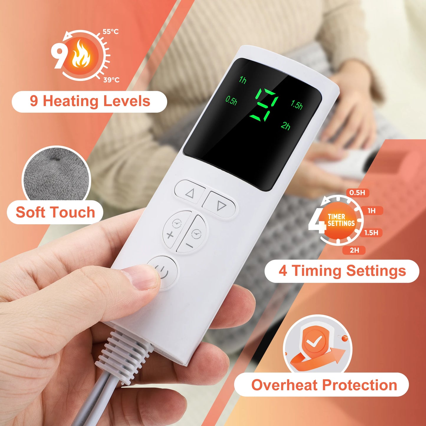 MultiTherm Comfort Electric Heating Belt & Blanket