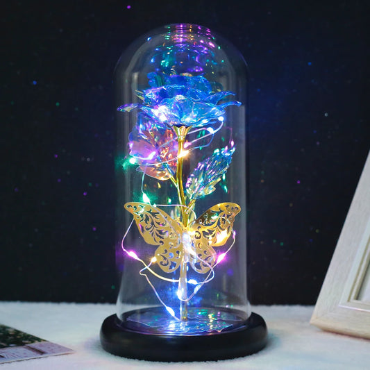 Enchanted Rose Bloom Light