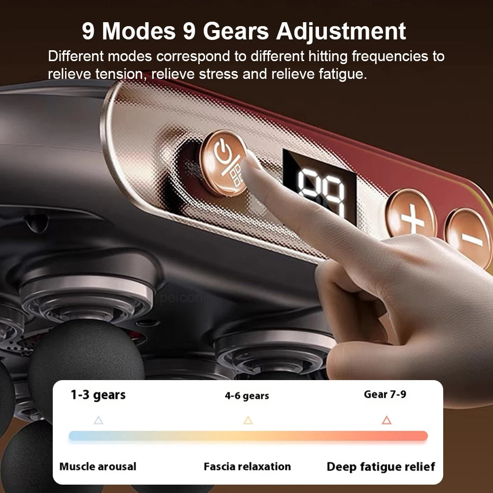 PowerPulse Pro 6-Head Fascia Massager