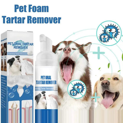 FreshPaws Natural Tartar & Breath Foam