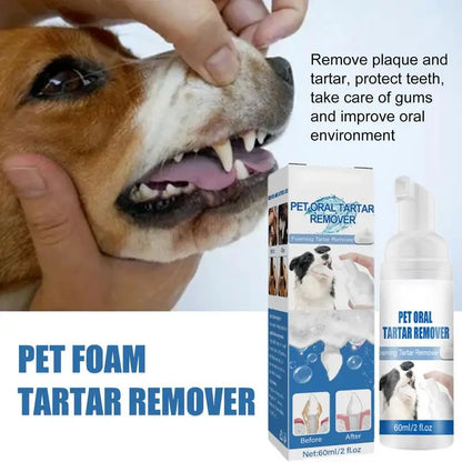 FreshPaws Natural Tartar & Breath Foam