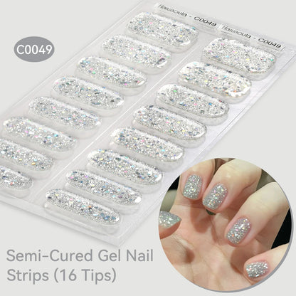 LuxeCure Semi-Cured Gel Nail Wraps