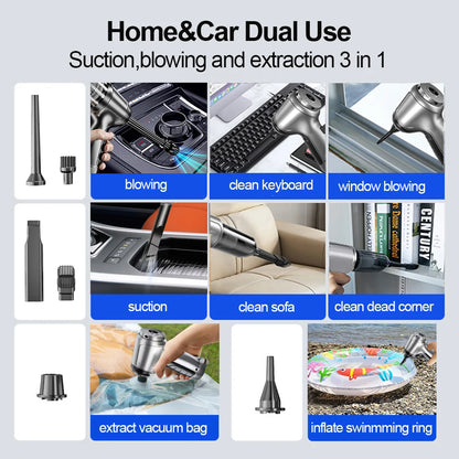 TurboClean Pro 95000PA Handheld Vacuum Cleaner