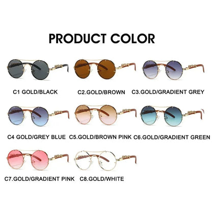 Rebel Retro Round Sunglasses