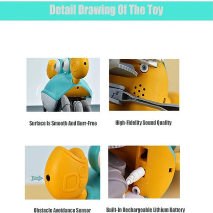 GrooveCrab Interactive Pet Toy