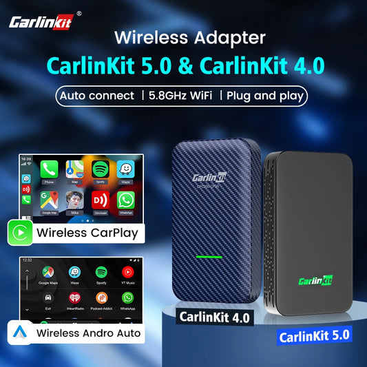 CarWi Connect – Ultimate Wireless CarPlay & Android Auto Adapter