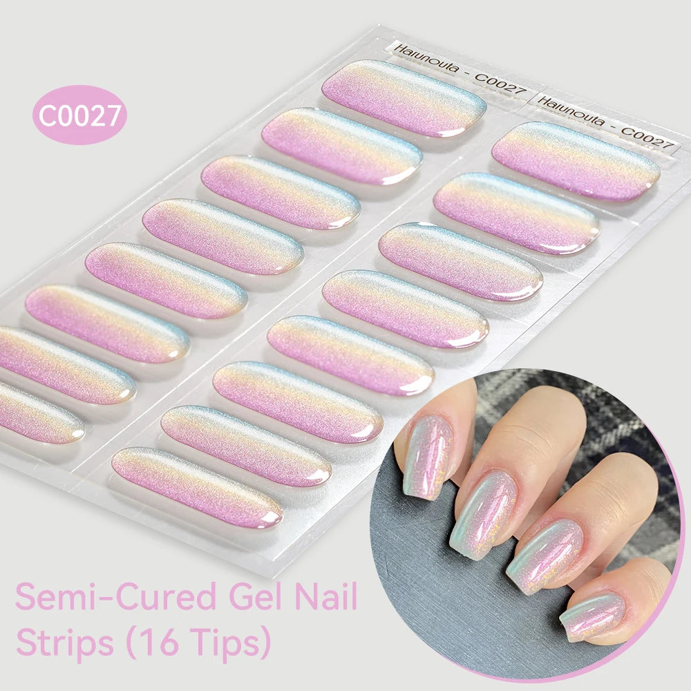 LuxeCure Semi-Cured Gel Nail Wraps