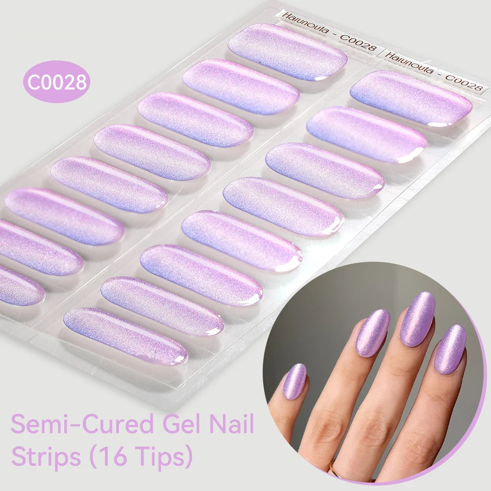 LuxeCure Semi-Cured Gel Nail Wraps