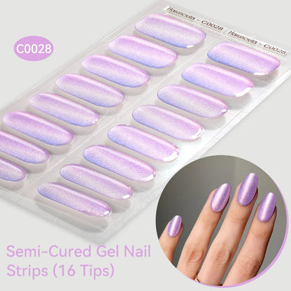 LuxeCure Semi-Cured Gel Nail Wraps