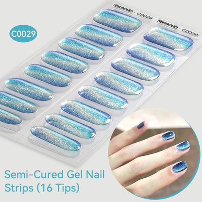 LuxeCure Semi-Cured Gel Nail Wraps