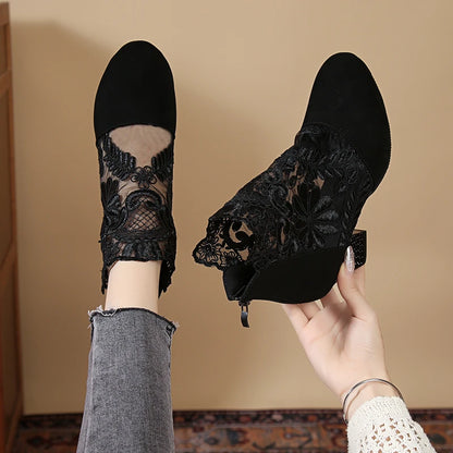 Chloe LuxeMesh Platform Sandals