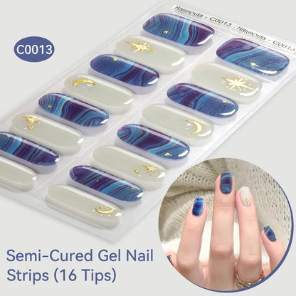 LuxeCure Semi-Cured Gel Nail Wraps