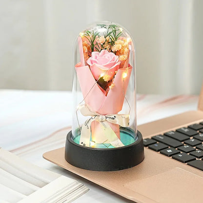 Eternity Bloom Flower Bouquet with LED lights
