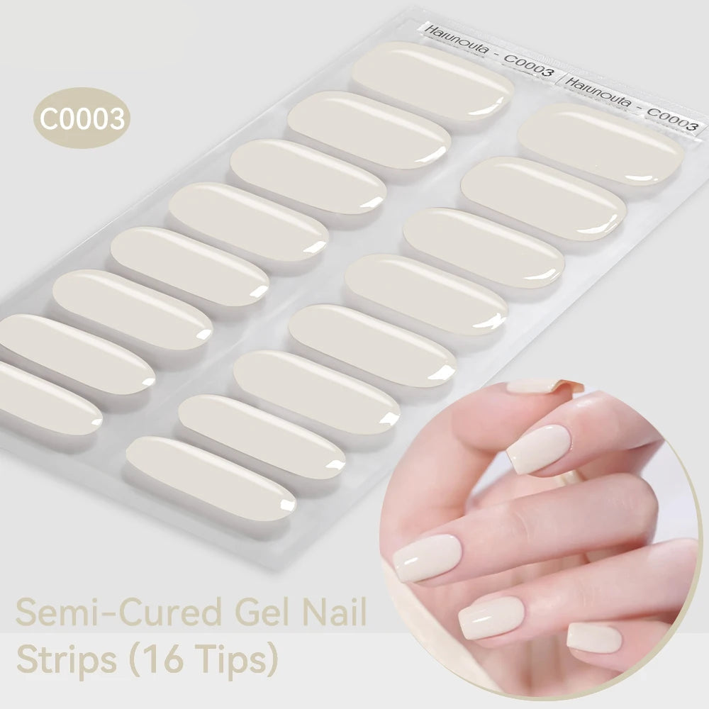 LuxeCure Semi-Cured Gel Nail Wraps