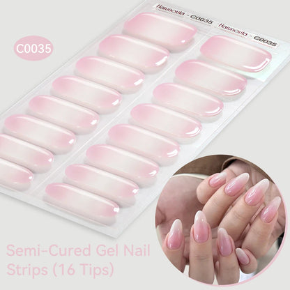 LuxeCure Semi-Cured Gel Nail Wraps