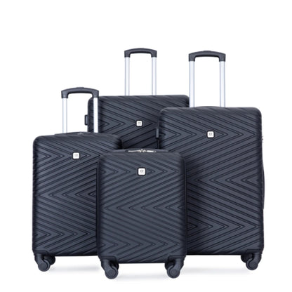 GlideMax 4-Piece Travel Luggage Set
