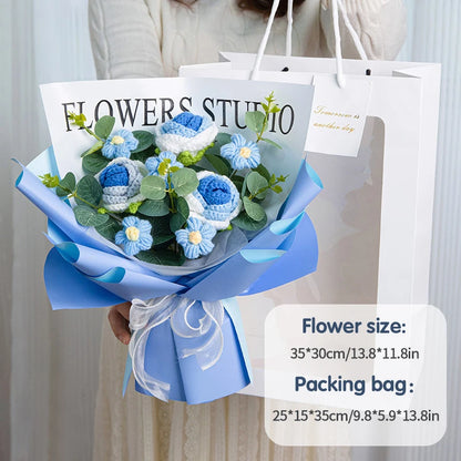 Crochet Sunflower Bouquet