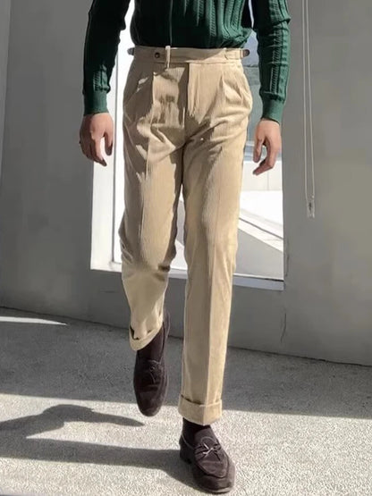 Lipswag Men’s Casual Pencil Pants