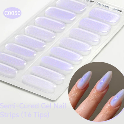 LuxeCure Semi-Cured Gel Nail Wraps