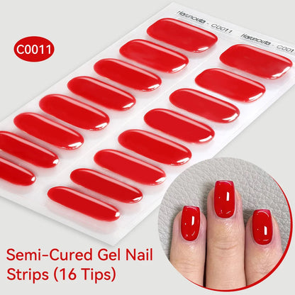 LuxeCure Semi-Cured Gel Nail Wraps