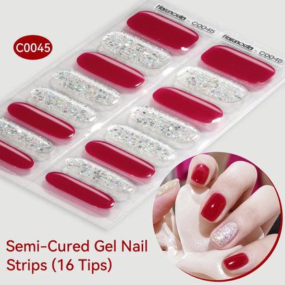 LuxeCure Semi-Cured Gel Nail Wraps