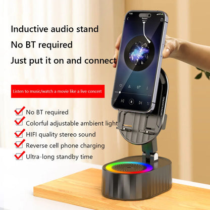 EchoCharge 360: Wireless Speaker, Charger & Phone Stand