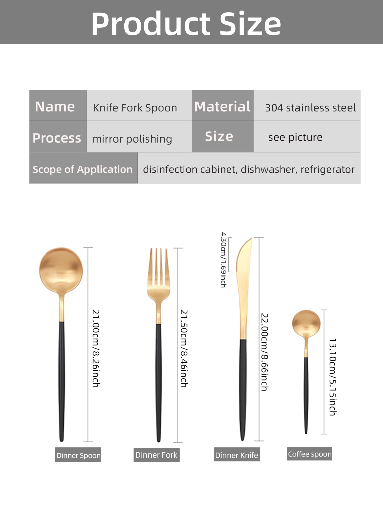 Stainless Steel Cutlery Set