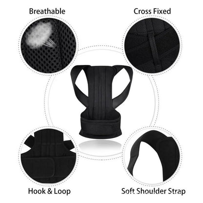Adjustable Back Brace Posture Corrector